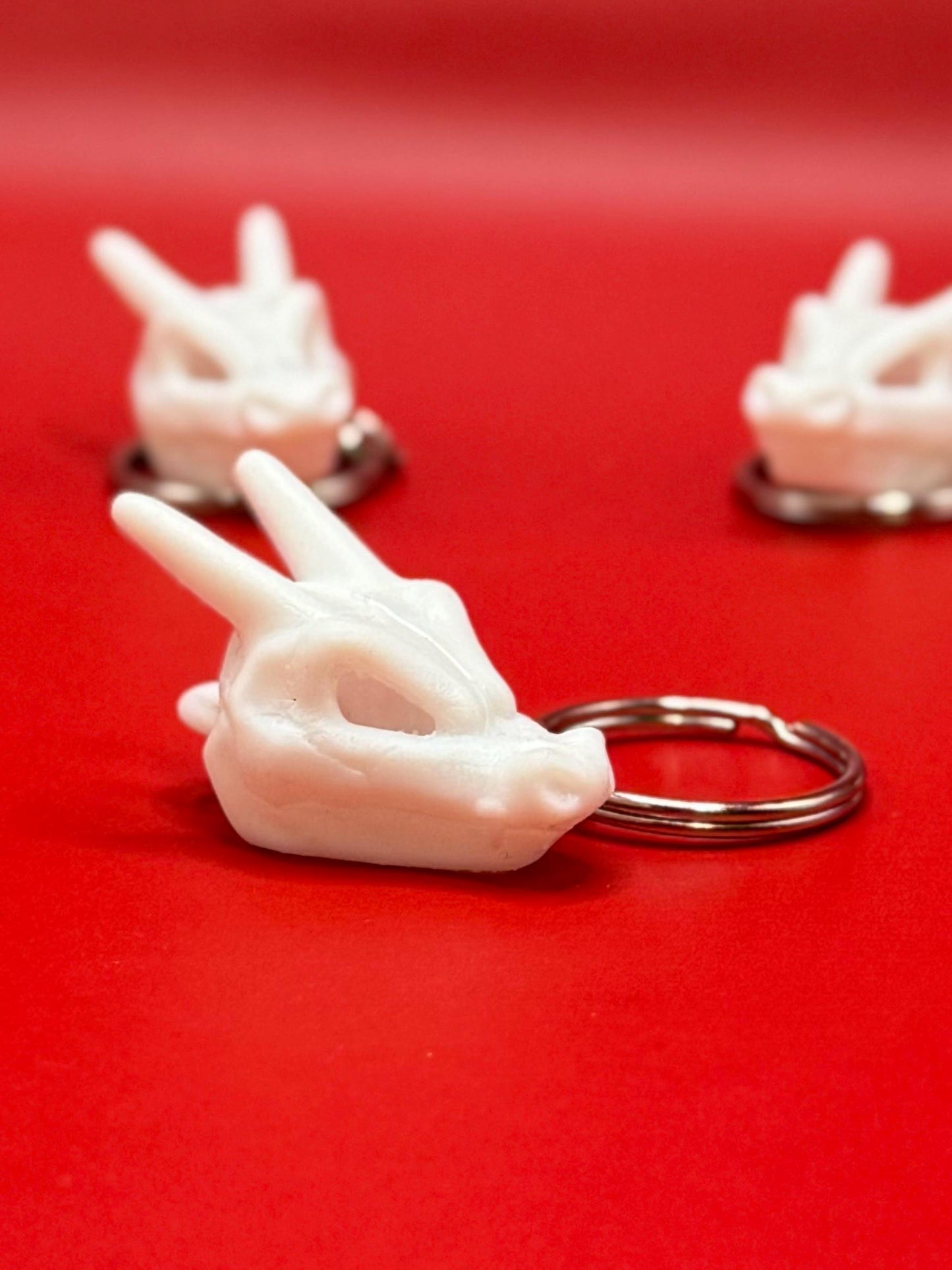 Charizard Skull Keychain