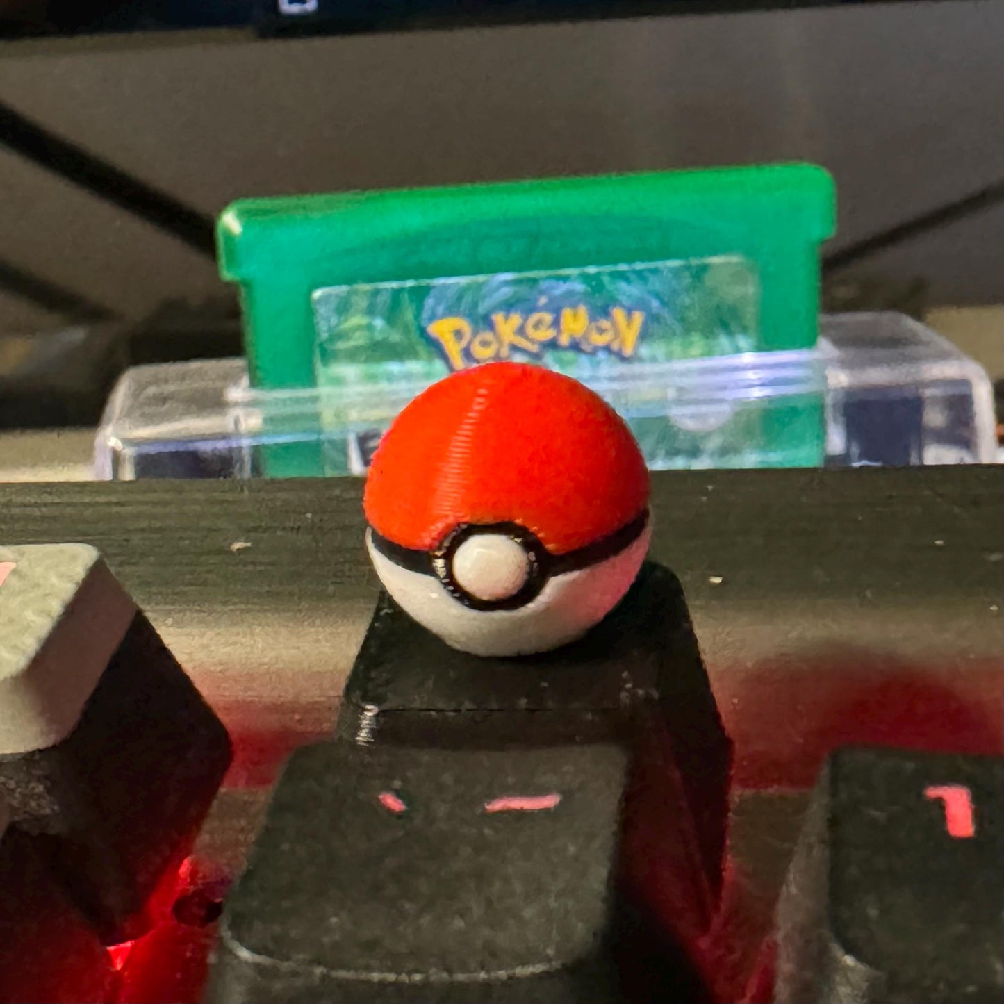Pokeball keycap (mechanical keyboard)