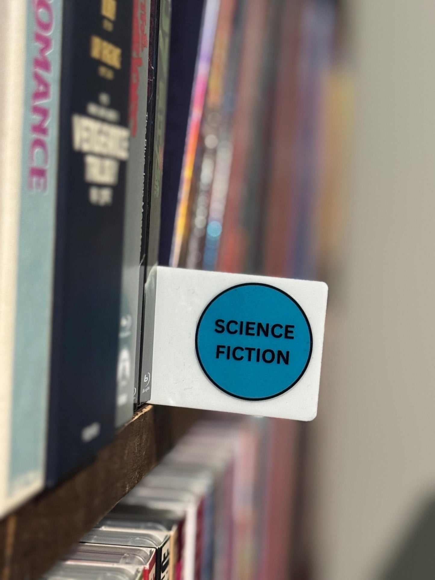 Movie Collection Dividers | Genre Shelf Organizer | Physical Media Display | Film Lover Gift