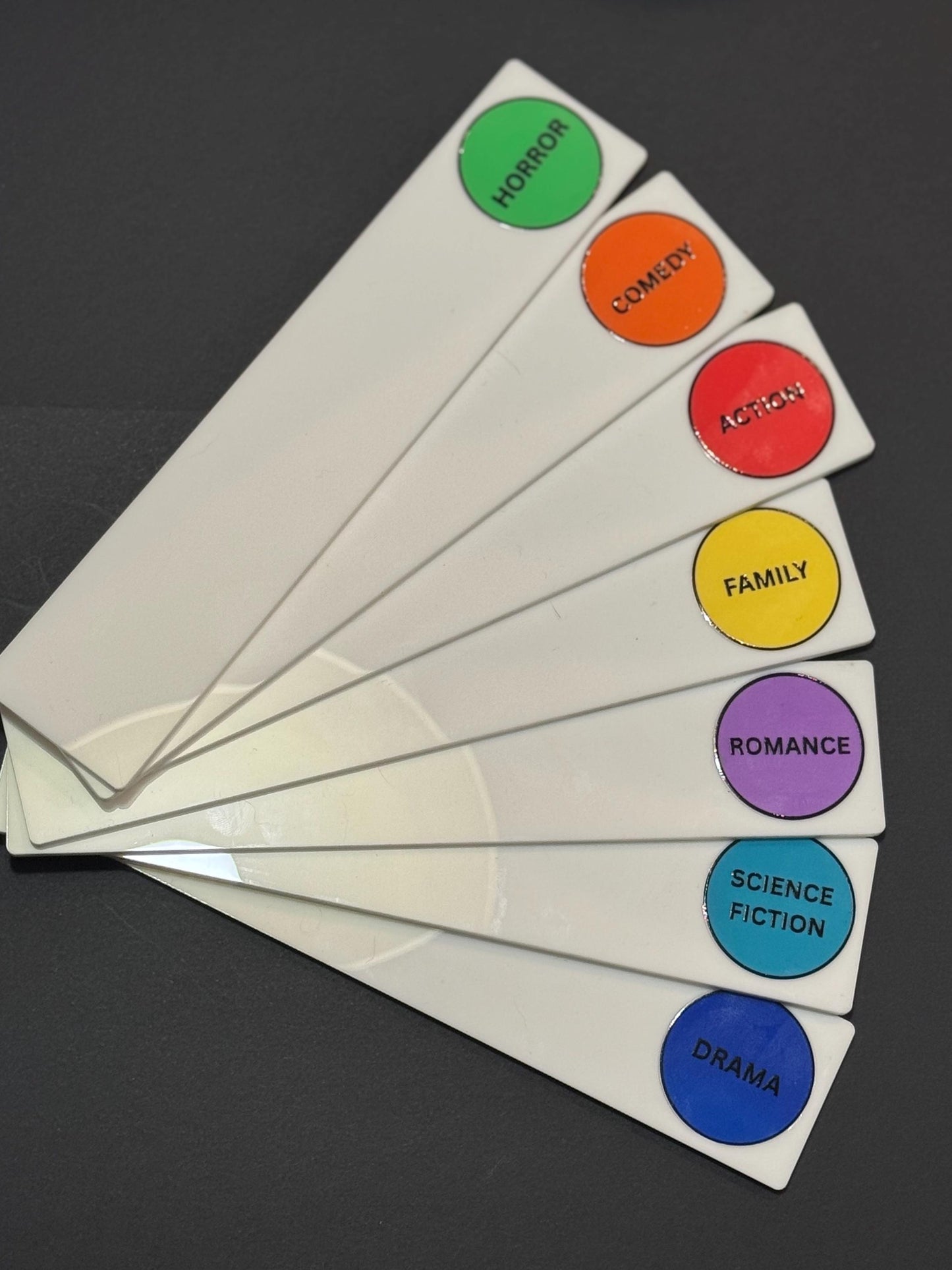 Movie Collection Dividers | Genre Shelf Organizer | Physical Media Display | Film Lover Gift