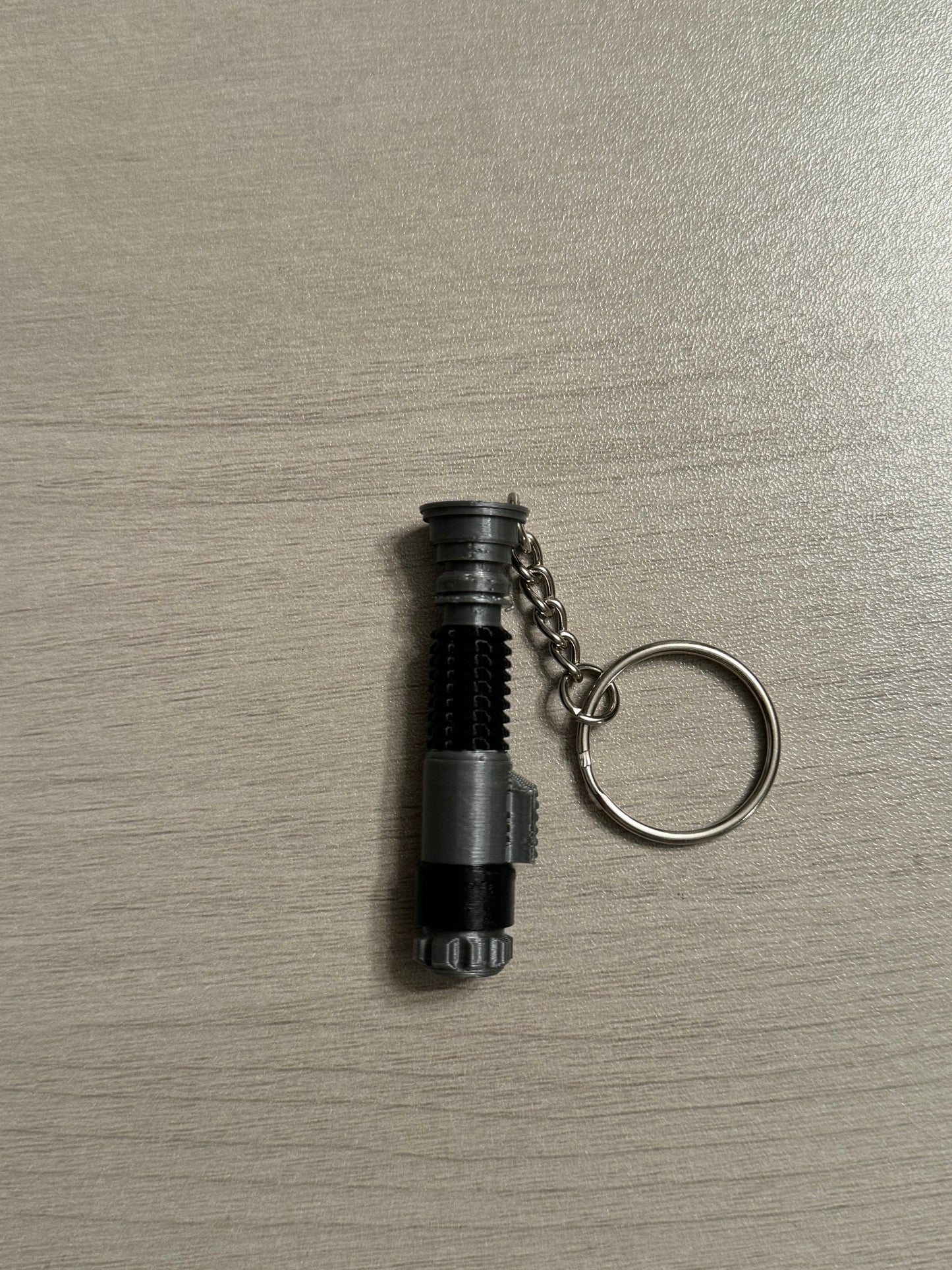 Compact Lightsaber Keychain - Be Prepared for Any Battle