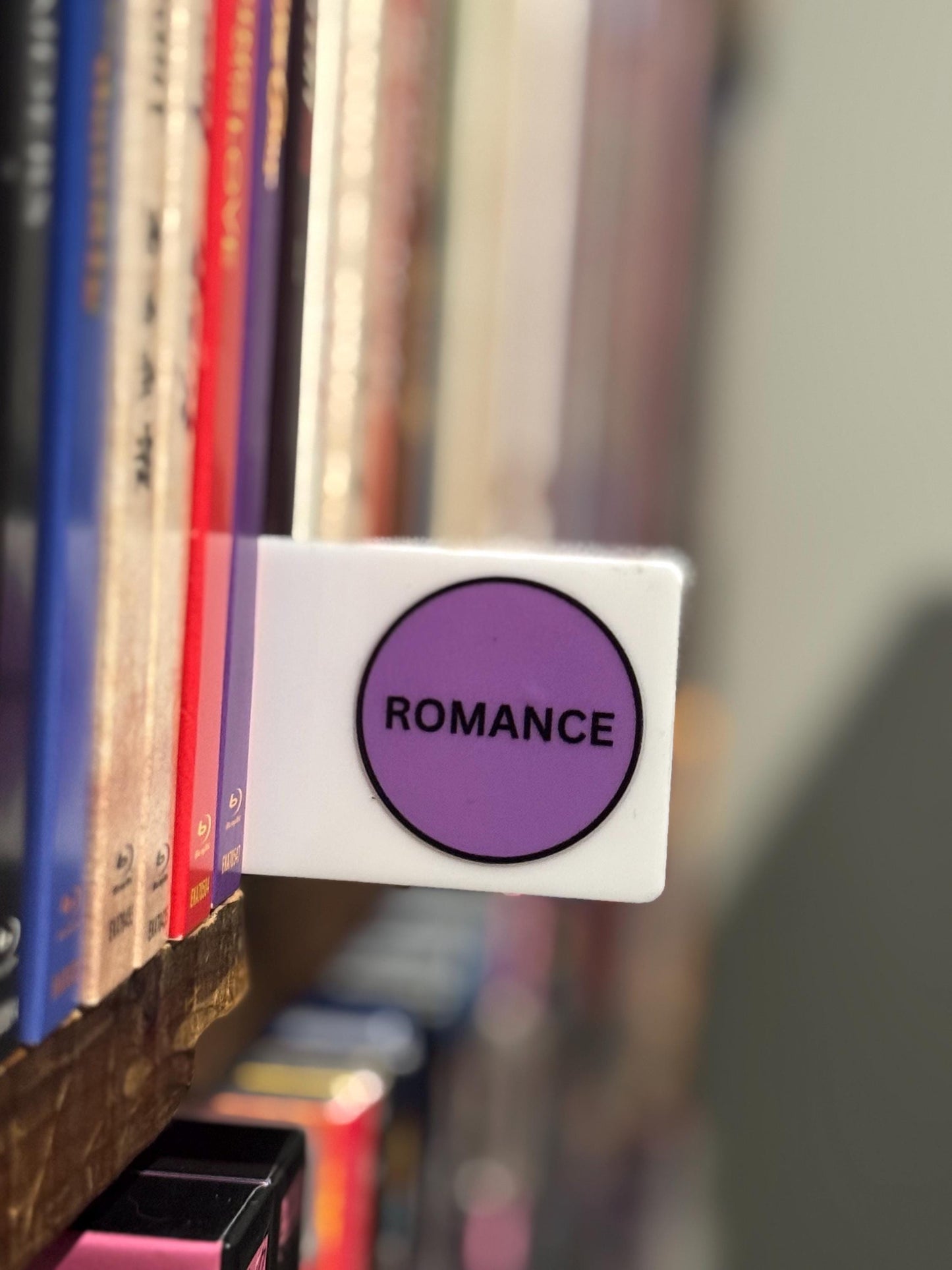 Movie Collection Dividers | Genre Shelf Organizer | Physical Media Display | Film Lover Gift