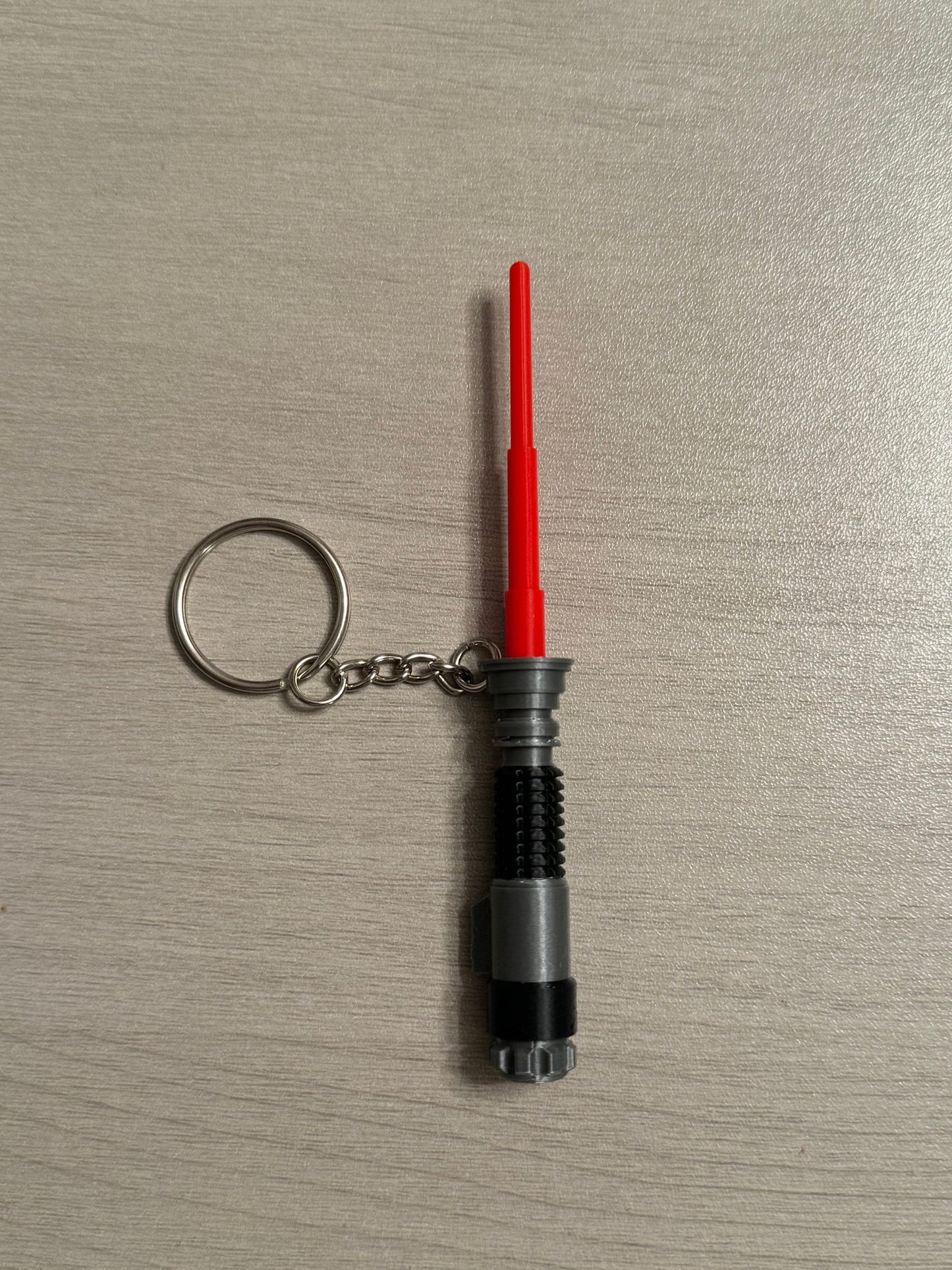 Compact Lightsaber Keychain - Be Prepared for Any Battle