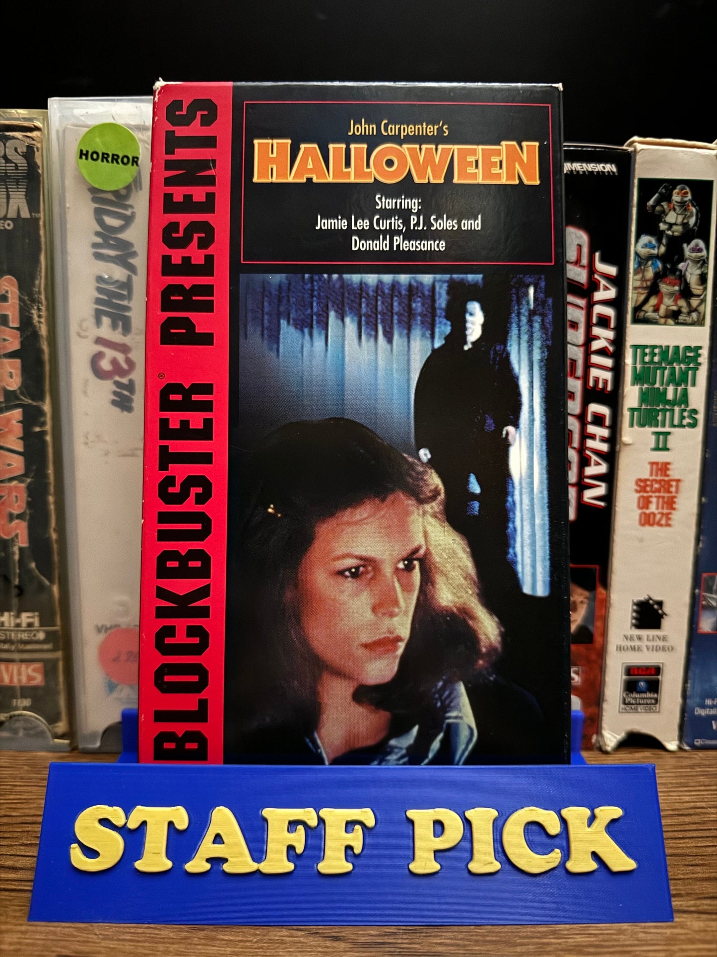 Movie Display Holder| Holds VHS, DVD, BluRay, and Video Games
