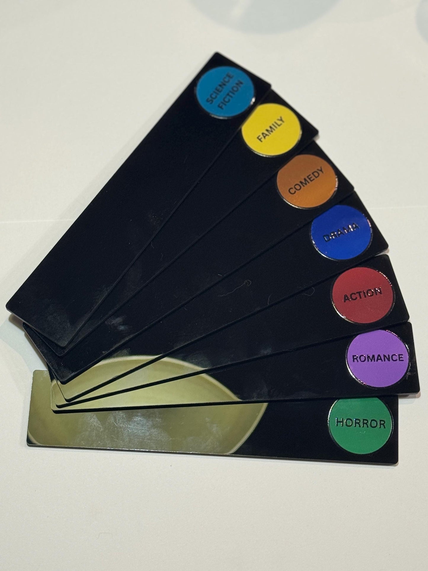 Movie Collection Dividers | Genre Shelf Organizer | Physical Media Display | Film Lover Gift